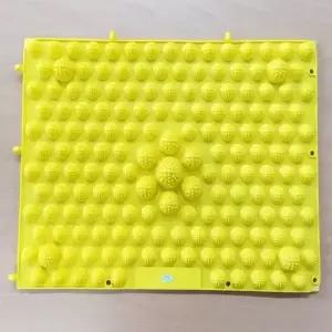 ( )블럭 조립식 발 지압판 옐로우 발지압매트 지압매트