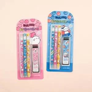 몰랑이문구세트 (2개세트) 몰랑깎이샤프세트3P