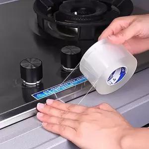 코킹 테이프 방수 자가 접착 나노 단열 테이프 창문 방풍 주방 조리대 욕실 및 화장실용