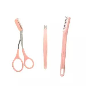 눈썹정리 3종셋트 가위 칼 족집게 홈셀프 아이 관리 QsF9+4NqM
