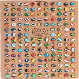 목재 3D 나무 세계 지도 벽 아트 즐기기 - 예술 장식용 핀이 달린 대형 여행 가정 사무실용 집들이 선물