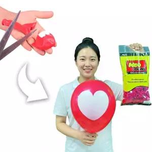JL매직 잘라도 다시 불어지는 신기한 마술풍선 퍼포먼스 간단한 초보 도구 놀이 장난감 세트 초등학생 학예