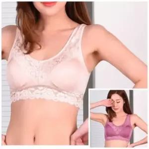 (탈렌트)(BR3793)시원한 쿨 데일리브라 브레이지어 레이스 인견원단 인견노와이어브