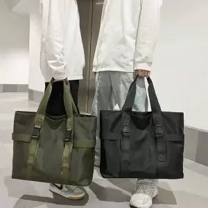 남성 여성 스트랩 포인트 데일리 캐주얼 숄더백 가방 버킷백