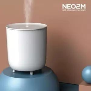 투엠 충전식 타이머내장 무선 초음파 대용량 가습기 무드등 기능