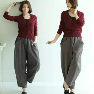 배기바지 면바지 주름바지 절복 우리옷 카고바지 한복바지