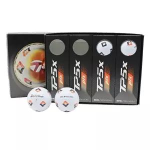 [테일러메이드]테일러메이드 TP5x PIX 골프공 비거리 향상 스핀 컨트롤 5피스 우레탄 투어 골프볼