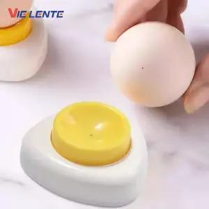 미니거품기 바늘 계란 제조기 베이스 수동 삶은 펀칭 기계 주방 스몰 Pricker 털