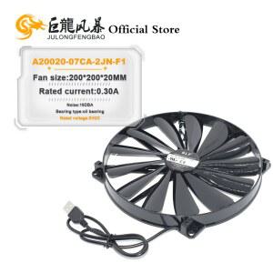 A20020 07CA 2JN F1 DF 2002005 SELN 마스터 USB 노트북 베이스 냉각 팬용 새 5V 0 30A 20cm 200*200*20MM