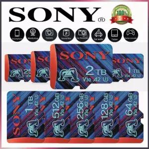 CF카드리더기 Sony 소니 마이크로 TF 미니 SD 카드 2TB 1TB 클래스10 고속 512GB 닌텐도 스위치 PC 스마트