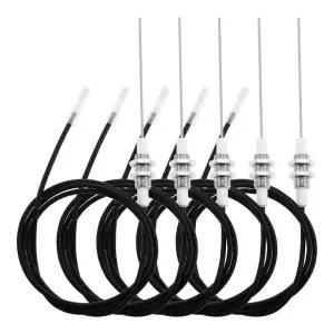 무시동히터 M10 세라믹 전극 점화 콘센트 와이어 4개 스파크 점화기 가스 벽난로 오븐 히터 바베큐 36인치