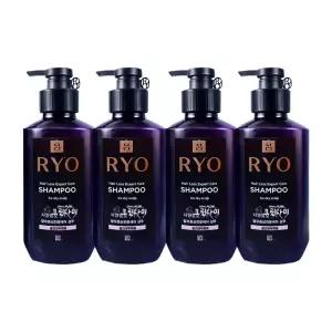 려 자양윤모 9EX 샴푸 중건성두피용 400ml x4개