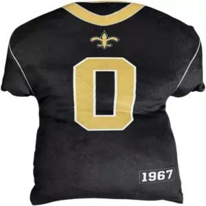 노스웨스트 NFL 저지 클라우드 베개 15 x 13.5 3 인치 (15 뉴올리언스 세인츠)