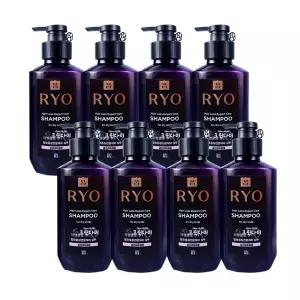 려 자양윤모 9EX 샴푸 중건성두피용 400ml x8개