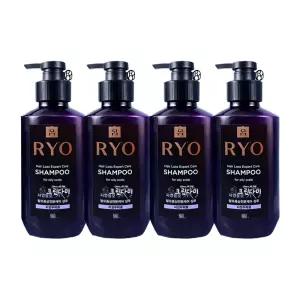 려 자양윤모 9EX 샴푸 지성두피용 400ml x4개