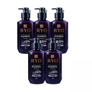 려 자양윤모 9EX 샴푸 지성두피용 400ml x5개