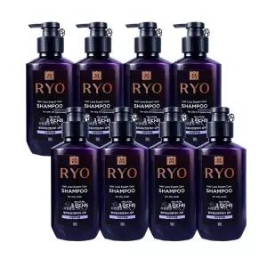 려 자양윤모 9EX 샴푸 지성두피용 400ml x8개