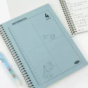 [문구/오피스] 노트 연습용 수학 메모장 공책 유선 필기장 학습