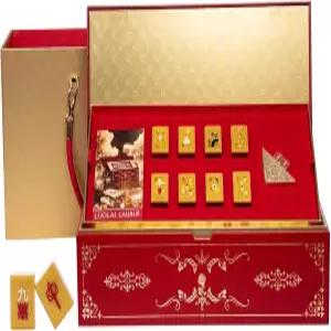 비에 개선 럭셔리 레드 마작 결혼식 새해 및 기념일 선물 상자와 함께 자동 기계 상서로운 축하 에디션을