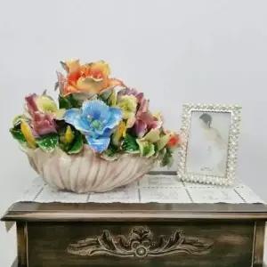 도자기꽃화분대(114) 장식품 앤틱 벽걸이 엔틱 인테리어소품