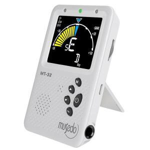 기타베이스 바이올린 우켈렐레 크로매틱 컬러 디스플레이 기타 프로세서용 3 인 1 튜너 메트로놈 톤 생성기