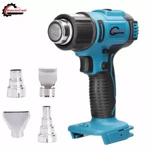 무선히팅건 열풍기 히트 건 무선 공기 총 온도 2500W 전기 산업용 홈 건조기 Makita 18V 배터리