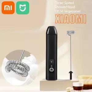 미니거품기 Xiaomi 전기 우유 거품기 휴대용 계란 비터 커피 메이커 블렌더 믹서 미니 주방