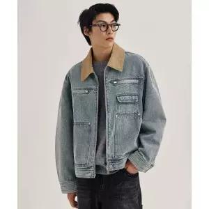 브랜드정품 키뮤어 KIIMUIR 데님 워크 자켓_스카이블루 140637