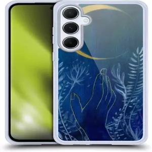 헤드 케이스 디자인 공식 라이선스 마이 가을 꽃 달 스페이스 및 스카이 소프트 젤 군용 등급 보호 삼성