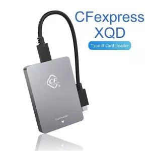 CF카드리더기 2 인 1 CFexpress B XQD 카드 리더기 usb 32 Gen2 10Gbps c 메모리 어댑터 소니 Sony 캐논 니