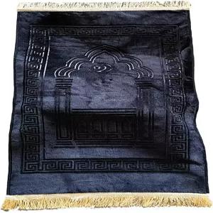 두꺼운 기도 매트 3.15인치 - 예배 및 명상을 위한 추가 부드러운 무릎 쿠션 홈 모스크 교회용 미끄럼 방지