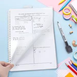 노트형 미니보드 메모 문제풀이 학습 판투명 패드 노트식 낙서 그림 소형 스케줄 작전 지도 공부 보험 안내