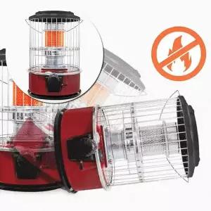 [알티피아]N4599 캠핑난로 실외 등유 스토브 레드 6평형