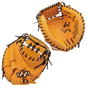 하타케야마 HATAKEYAMA 전용 글러브 가방 포함 K 시리즈 하드볼용 포수용 옐로우 블랙 일반 야구 하드볼 그로브 포수 캐처 미트 M9by M9ab