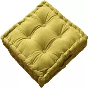 손잡이가 있는 vctops 사각형 의자 패드 베개 초부드러운 바닥 다다미 시트 쿠션 두꺼운 벨벳 주방 다이닝