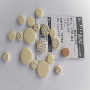 리뉴얼 클라리넷 패드 10세트 대형 소재 색상 스킨 멀티 사이즈