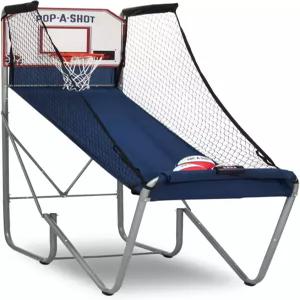 팝어샷 - 홈 아케이드 농구의 재미 적외선 센서 득점 6가지 게임 모드 공 4개 접이식 저장 공간 모든