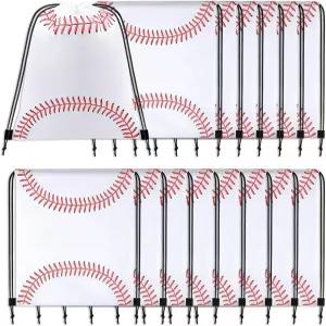 모터스 드로스트링 백팩 백 흰색 13.3 x 15.7 인치 야구