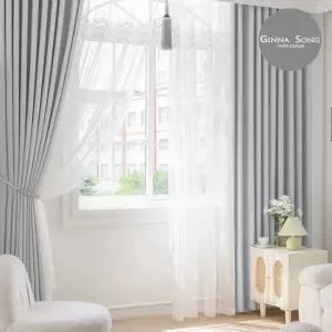 지나송 토스카나 암막커튼+코디커튼 풀세트 슈퍼특대형