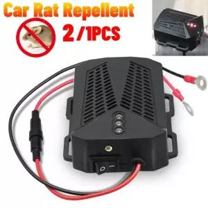두더지퇴치기 12V 차량용 쥐 Repeller 초음파 구충제 Marten 충격 차량 쫓는 마우스 두더지 엔진 컴 파트먼