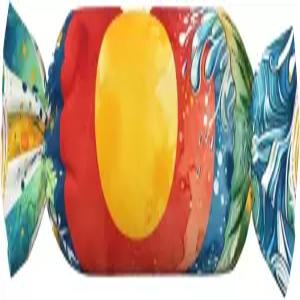 콜로라도-선 앤 스플래시 캔디 튜브 쿠션이 채워진 오겐스턴 모양 베개 삽입