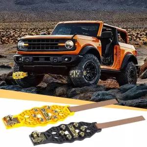 스노우체인 차량용 타이어용 스노우 체인 1개 미끄럼방지 트랙션 저소음 타이어 겨울용 트랙 스파이크