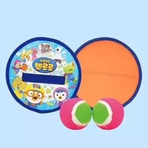 뽀로로 캐치볼 플라잉디스크 공 포함 아동 유아 어린이 장난감 야외 놀이세트