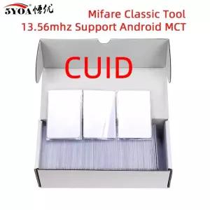 RF카드 5YOA 510개 CUID 안드로이드 앱 MCT UID 변경 NFC 1k s50 1356MHz RFID 카드 0 HF 14443A 복제 중복