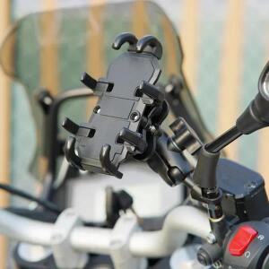 오토바이 전화 마운트 하나 자전거 홀더 4.7 