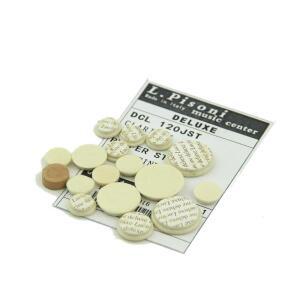 화이트 양가죽 클라리넷 패드 훌륭한 소재 색상 멀티 사이즈 10세트 리뉴얼