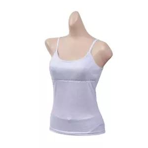 가성비좋은 메쉬도트 주니어용 끈런닝 초등속옷 어린이브라 여아옷