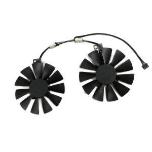 2개/세트 GPU 쿨러그래픽 팬FDC10U12S9-C T129215SU PLD09210S12HH적용 대상 ASUS DUAL-GTX 1060-6G적용 DU