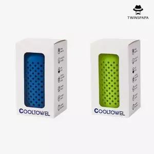 휴대용 스포츠 쿨 타월 케이스 세트 P0000UEA 1+1