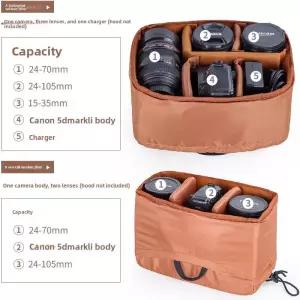 카메라가방 초 충격 방지 DSLR 카메라 가방 렌즈 수납칸 휴대용 사진 지진 보호